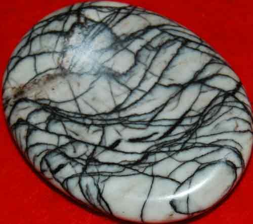 Egyptian Zebra Jasper Worry/Thumb Stone #11