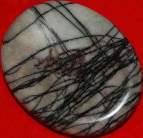 Egyptian Zebra Jasper Worry/Thumb Stone #7