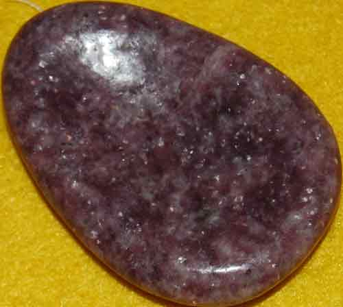 Lepidolite Worry Stone #16
