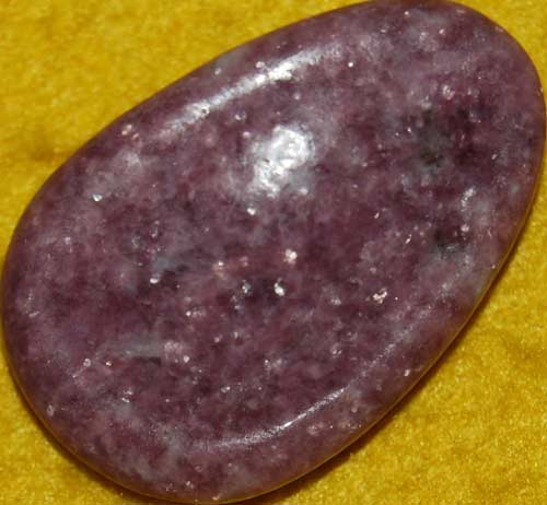 Lepidolite Worry Stone #1