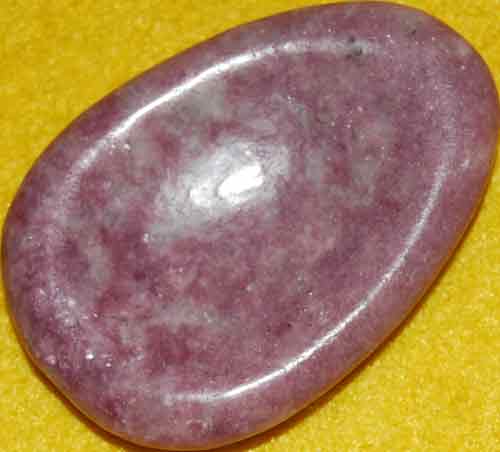 Lepidolite Worry Stone #1