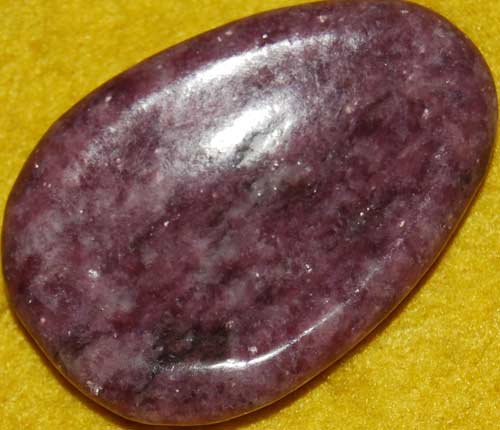 Lepidolite Worry Stone #4