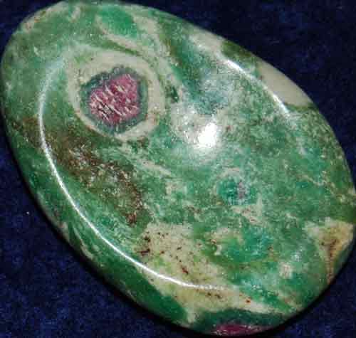 Ruby in Fuchsite Worry Stone #10