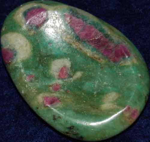 Ruby in Fuchsite Worry Stone #4