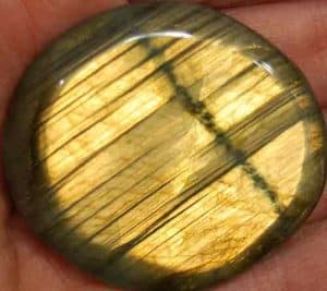 Labradorite Palm Stone #1