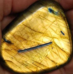 Labradorite Palm Stone #33