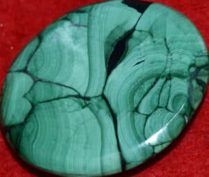 Malachite Worry Stone #4